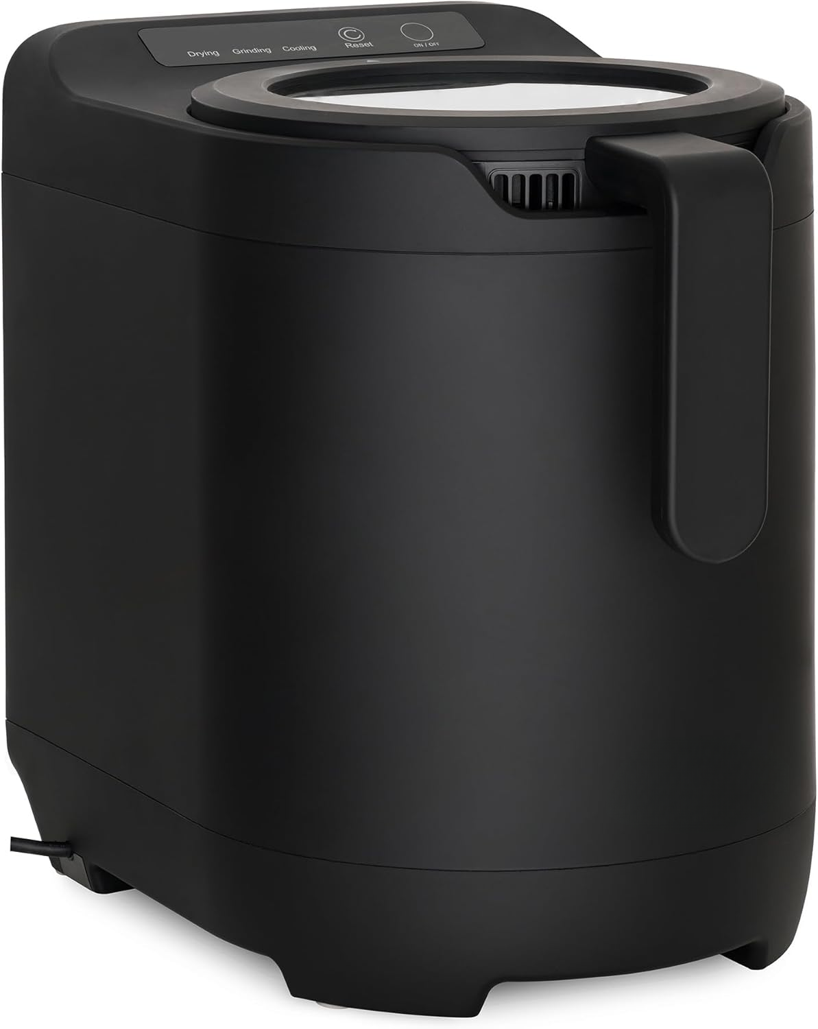 Electric Kitchen Composter 2.5L – Odorless Countertop Bin with Clear-View Lid, Smart Food Waste Disposal