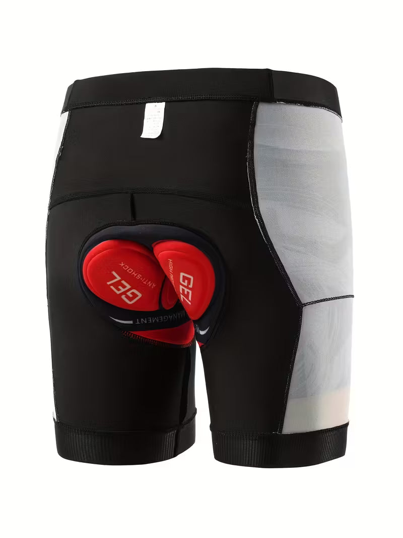Pro-Fit Men’s 3D Padded Cycling Shorts | Lightweight, Medium Elasticity Road & Mountain Bike Shorts