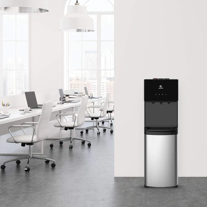 Bottom Loading Water Cooler Water Dispenser With BioGuard, 3 Temperature Settings