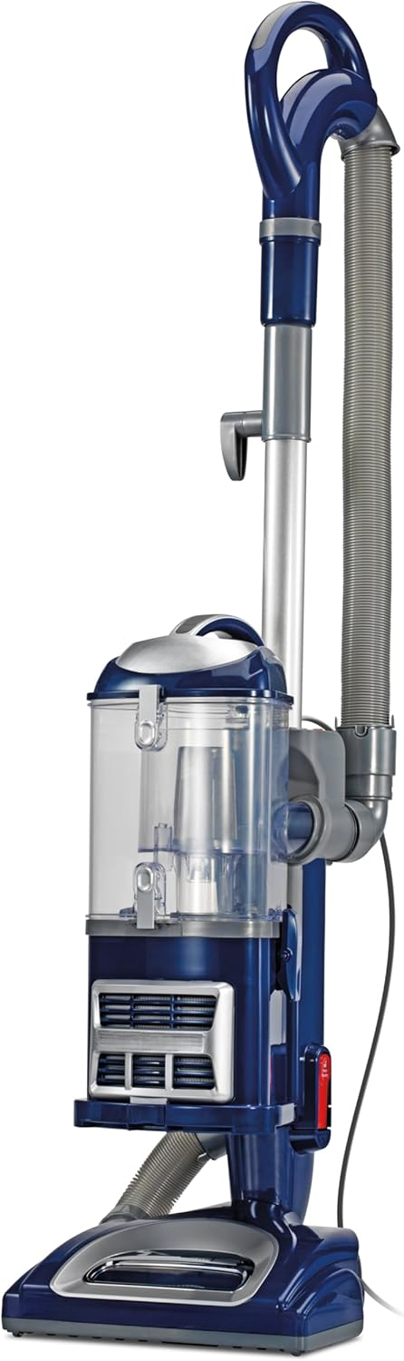 Pet professional detachable high-end upright vacuum cleaner, equipped with high-efficiency air filter, dual cleaning power fins, pet hair collection device and odor elimination technology, suitable for carpets and hard floors, dark gray