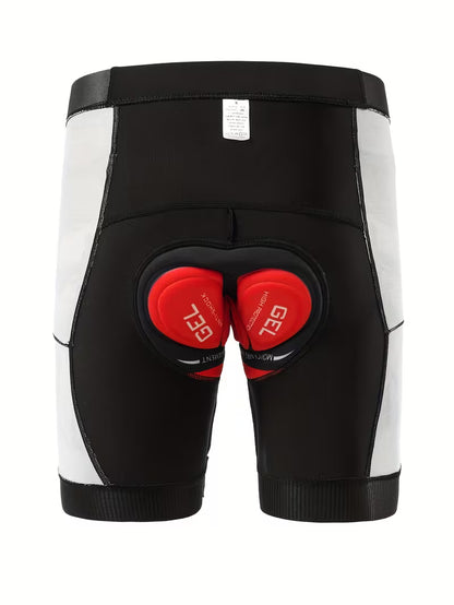 Pro-Fit Men’s 3D Padded Cycling Shorts | Lightweight, Medium Elasticity Road & Mountain Bike Shorts