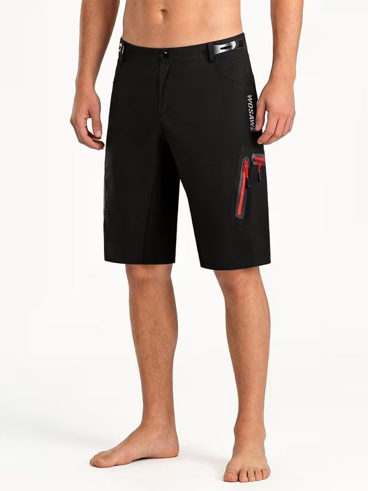 Men’s Multi-Pocket Cargo Cycling Shorts | Loose Fit Casual MTB Mountain Bike & Outdoor Shorts