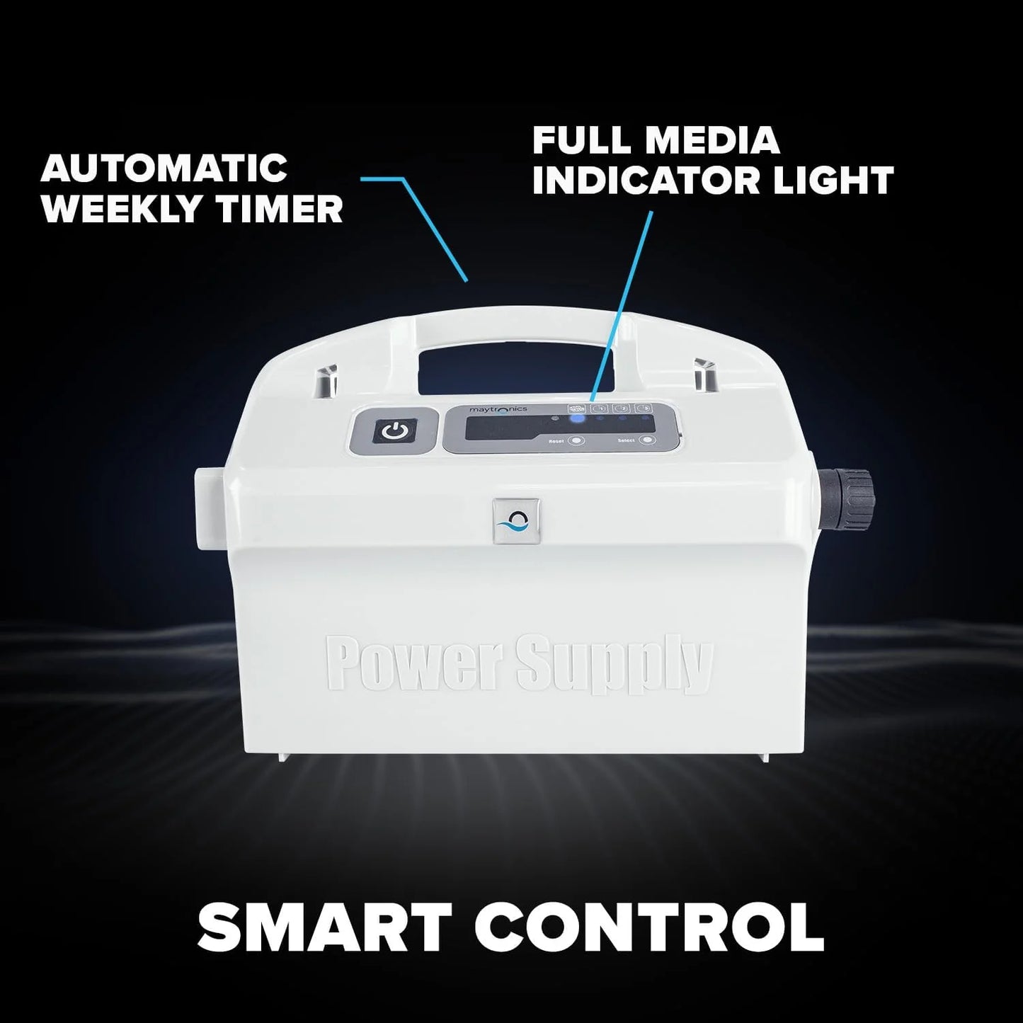 Premier Robotic Pool Cleaner (2025 Model) with Multimedia, Oversized Leaf Bag, Standard & Ultrafine Filters, Weekly Timer, Waterline Cleaning & More �� for In-ground Swimming Pools up to 50ft