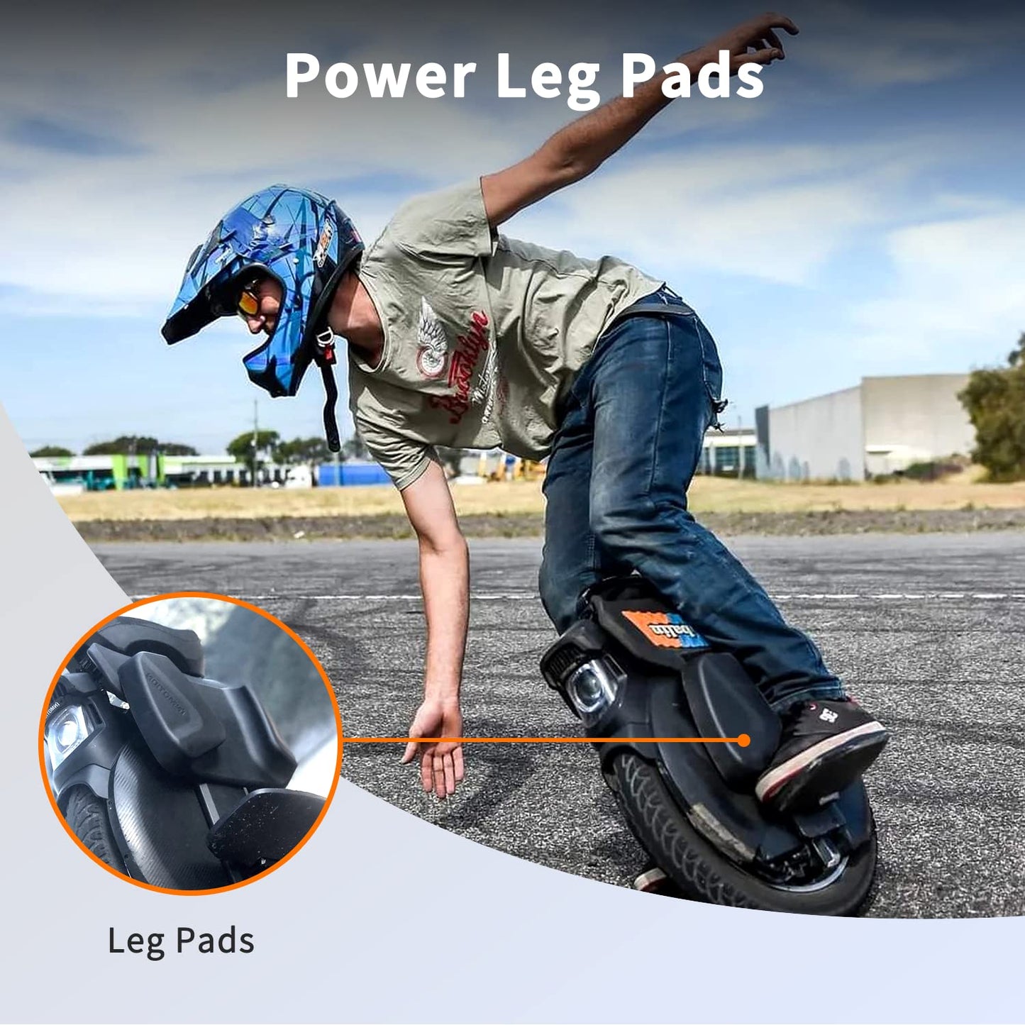 Electric Unicycle Honeycomb Pedals