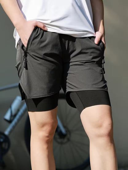 Unisex Multi-Sport Outdoor Shorts | Quick-Drying & Sweat-Resistant Fitness, Running & Mountain Biking Trousers