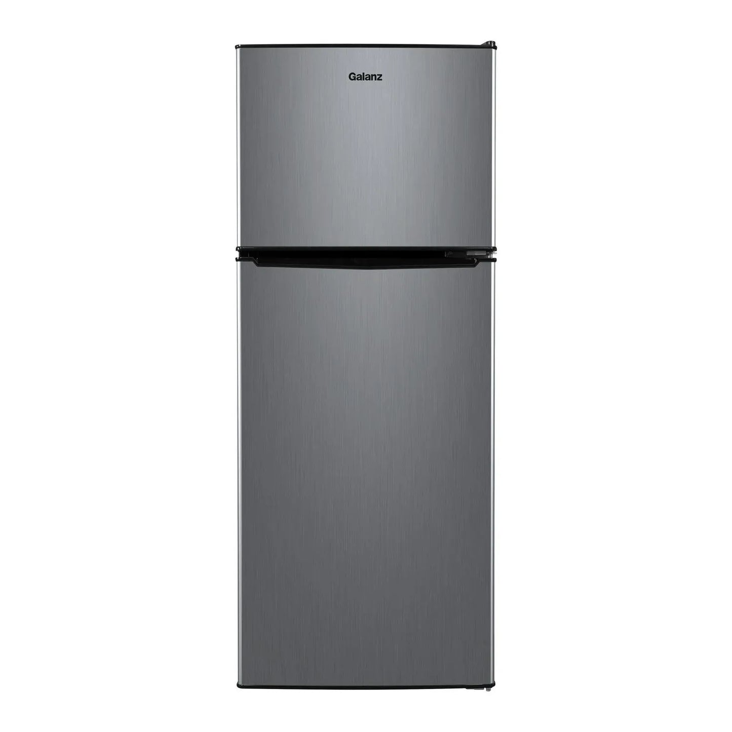 4.6. Cu ft Two Door Mini Refrigerator with Freezer, Stainless Steel